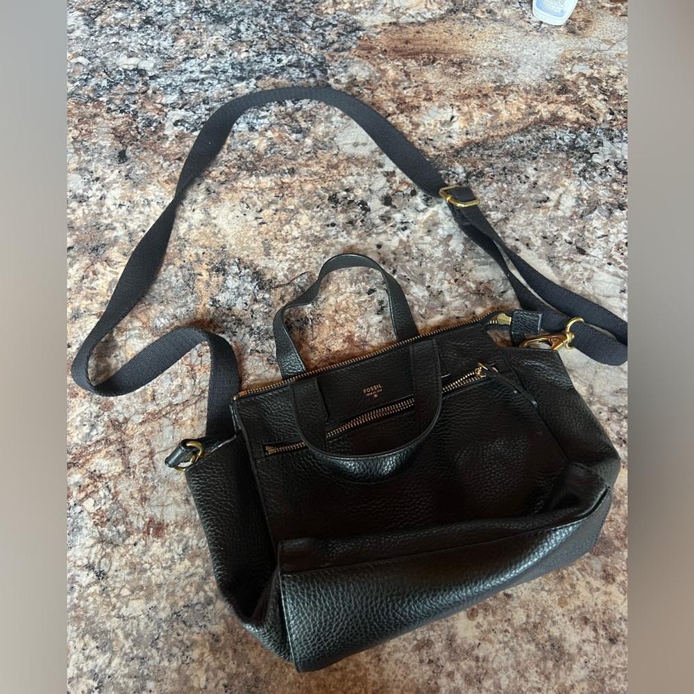 Fossil black bag